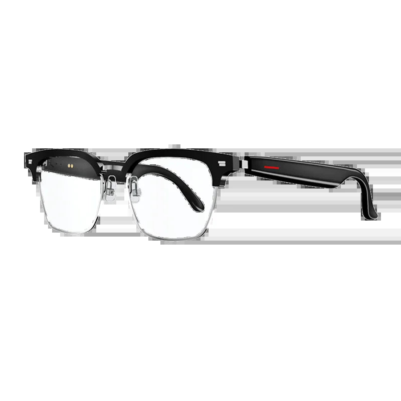 Bluetooth Smart Glasses with Automatic Adjustment and Wireless Headset, Anti-Blue Light Sunglasses for Men and Women, Waterproof Design