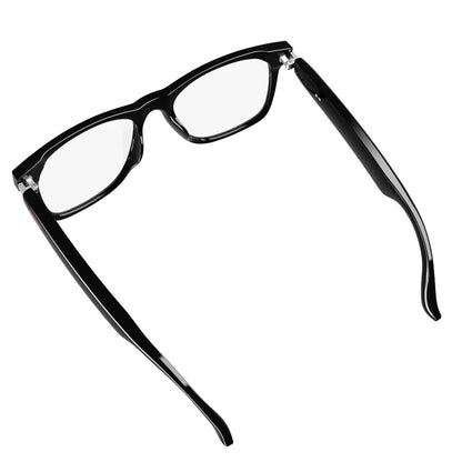 Bluetooth Smart Glasses with Automatic Adjustment and Wireless Headset, Anti-Blue Light Sunglasses for Men and Women, Waterproof Design